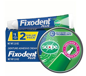 Fixodent Denture Adhesive Cream