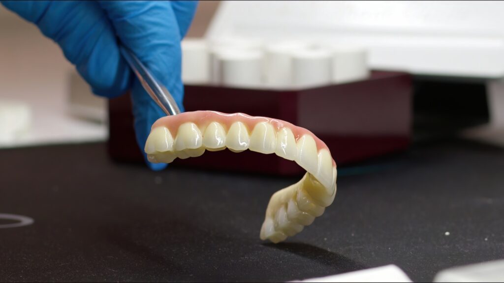 zirconium porcelain and implant studies in the dental laboratory