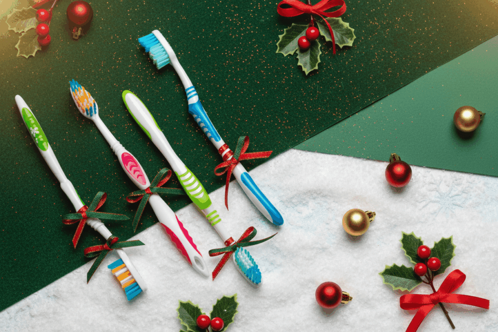 wrapped toothbrushes love to smile