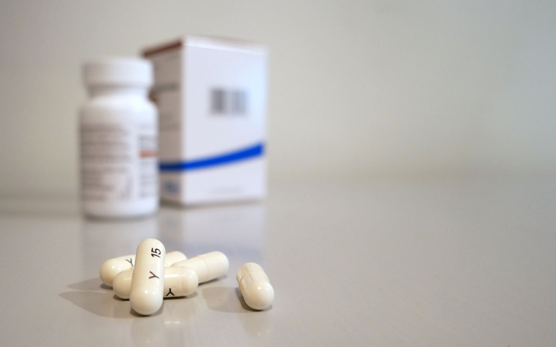 over the counter teeth whitening products on pharmacy shelf