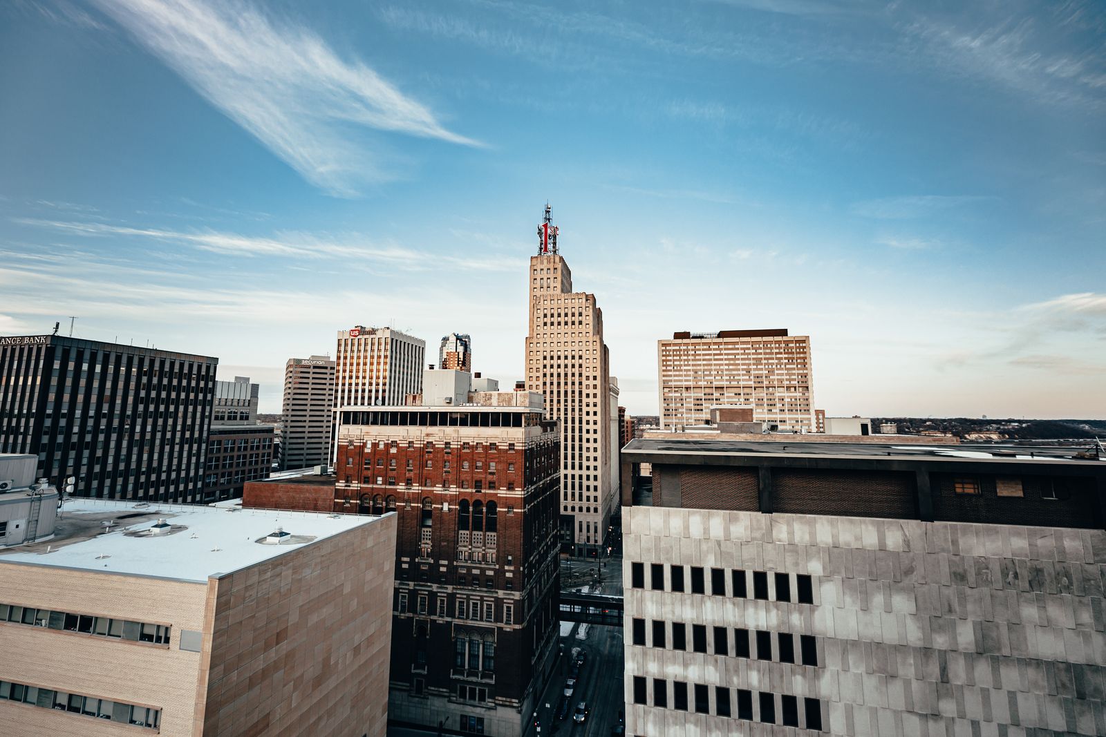 Explore the blend of modern and historic architecture in downtown Saint Paul, Minnesota's vibrant skyline